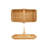 Hand-Woven Rattan Basket With Handle