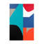 «Goree Abstract Sylvie Hamou A Colorful Existance II», reproduction sur toile-90733474
