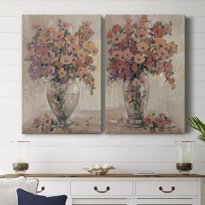 Flower Decoration I-Premium Gallery Wrapped Canvas -Ready to Hang