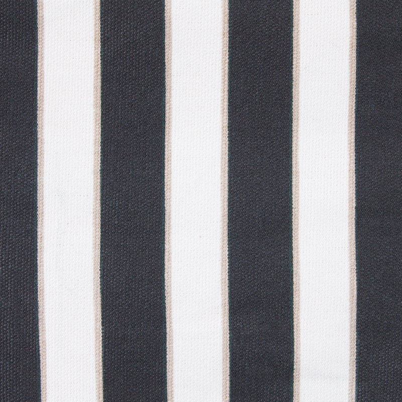 Kate Spade New York Stripe Oven Mitt, Heat Resistant, 100% Cotton, Black/Beige