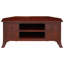  Meuble télé brun 39,37 po x 15,94 po x 18,11 po en bois d'acajou massif-1275985930
