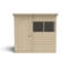 7 ft. W x 5 ft. D Solid Wood Garden Shed