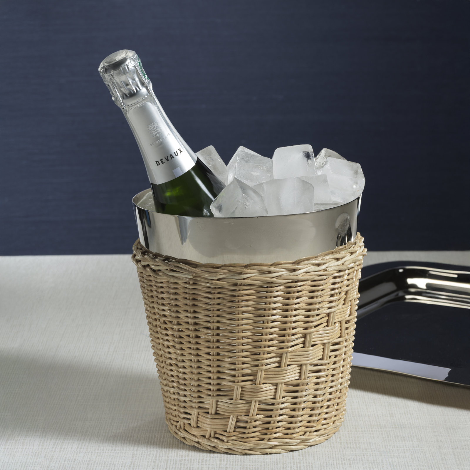 The Palmier Steel Wine Bucket