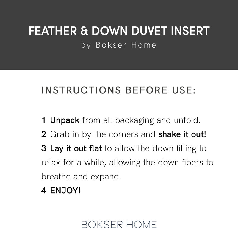 Twin Extra Warm White Cotton Feather & Down Duvet Comforter