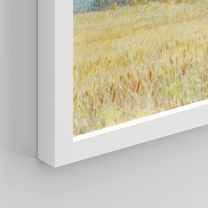 «Retro Spring Countryside Hay Field», impression sur toile, paysage naturel, décors muraux pour salon, impression sur papier