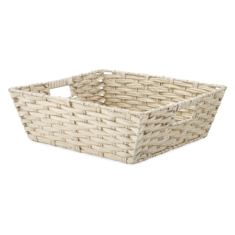 Dotted Line™ Acton Wicker Basket, Linen