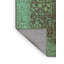 Tapis oriental vert / bleu / brun tissé à la machine Michol-193047964