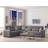  Cailum Legacy 224” Convertible Sectional Sofa Bed with Storage – Firm Support L-Shaped Sleeper Sectional for Small Spaces-907000631-907000630