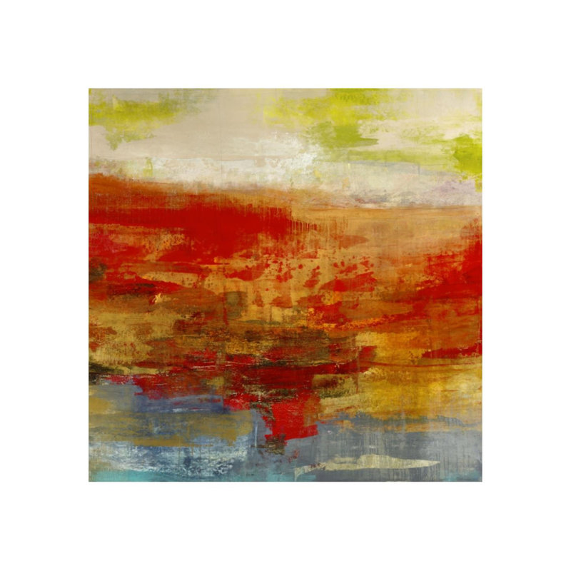 Measure Of Vibration Print by Maeve Harris, 47" H x 47" W, Outdoor