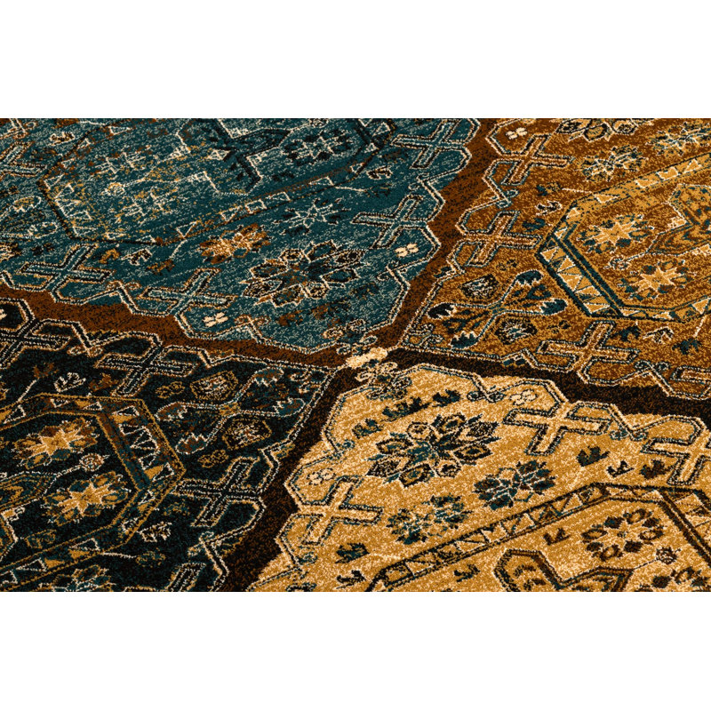 Paolo Oriental Wool Area Rug, Rectangle 200 x 300cm, Beige