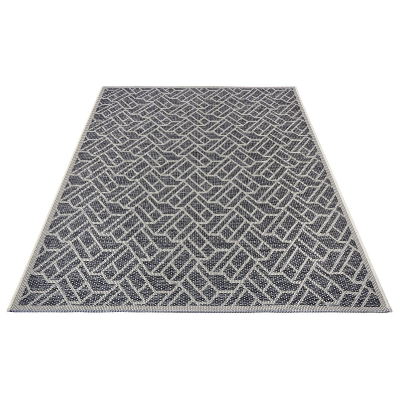 Eru Grey/Beige Rug, Rectangle 190 x 290 cm