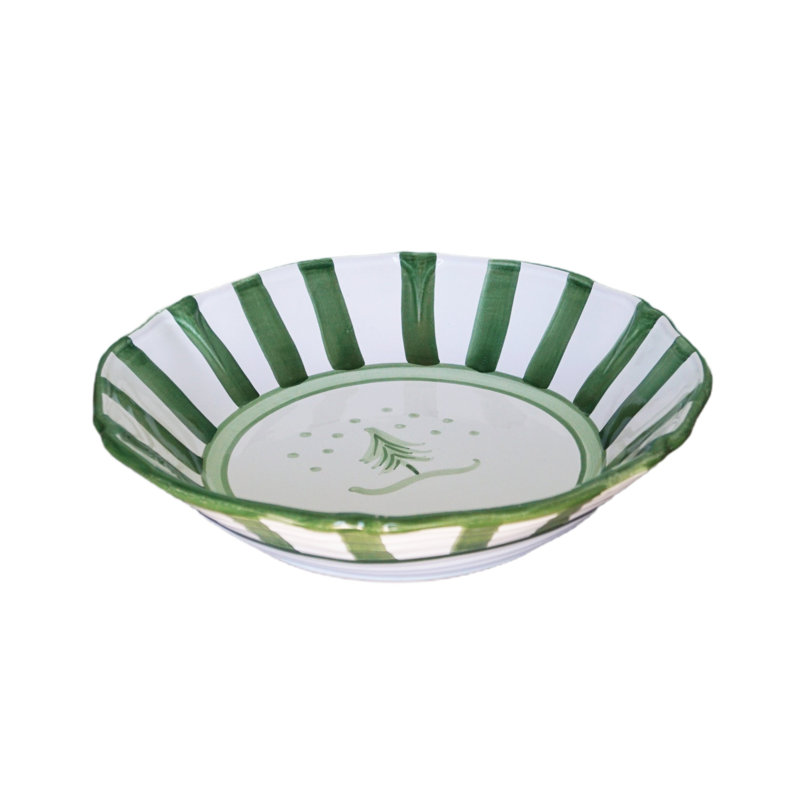 Allegro Serving Bowl, Green Tree