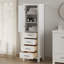 Armoire à linge en bois massif Amariani-535893120
