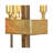 Kayce 6 - Light Lantern Rectangle Chandelier