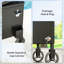 Glacière sur roulettes 80qt