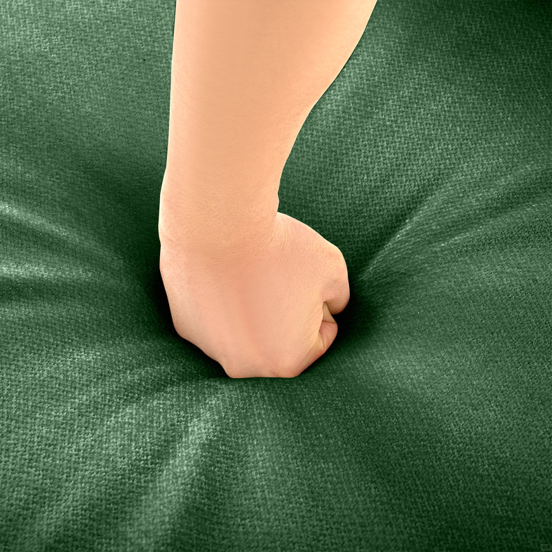 24 Armless Sofa, Green