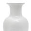 24" Blue And White Floral Porcelain Fishtail Vase-709528133-709528135