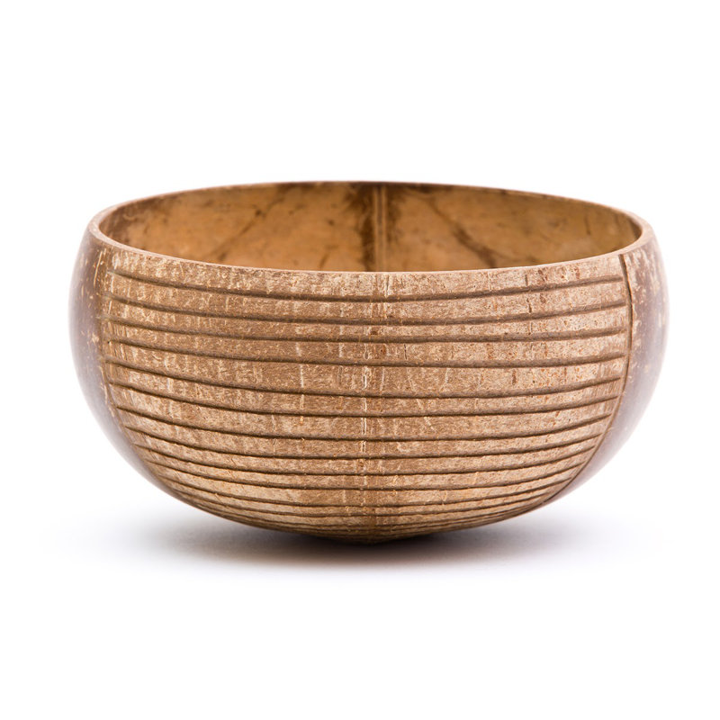17 oz. Stripes Coconut Dessert Bowl