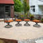 Chaise de patio pivotante avec coussins Banski-168120586