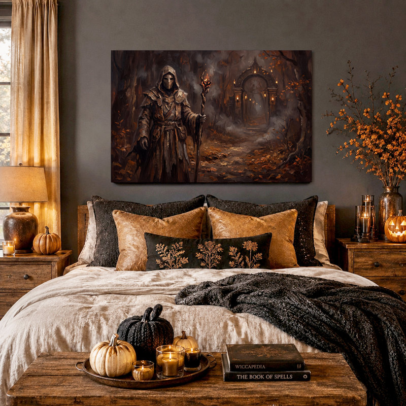 Art mural en toile avec capuchon, 24"H x 36"W