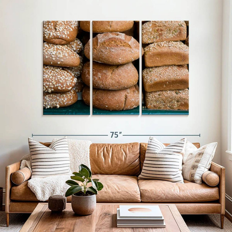 Yarlin Artisan Bread Collection, 42" H x 65" W