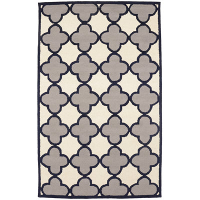 Tapis multicolore moderne 5 x 8