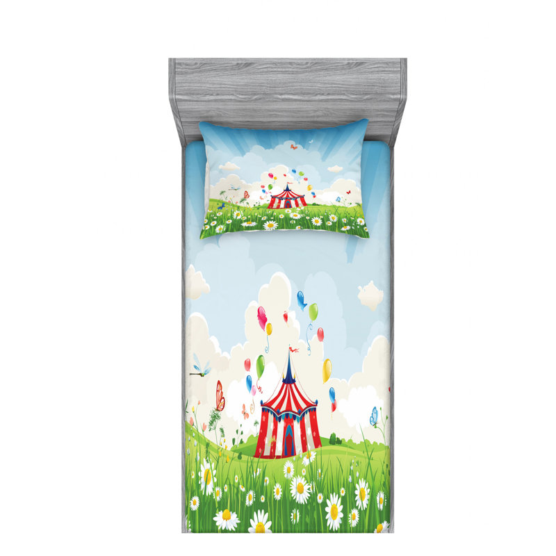 Microfiber Sheet Set, Twin XL Sheet Set with Fitted Sheet
