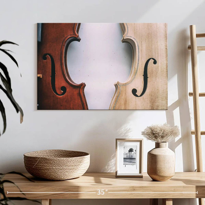 Ornements de violon Abarca, H 16 po x l 24 po