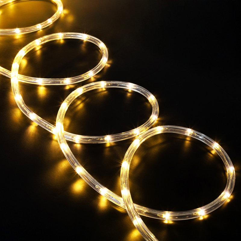 Guirlande de 18 lumières DEL d'extérieur 18 pi, Blanc chaud
