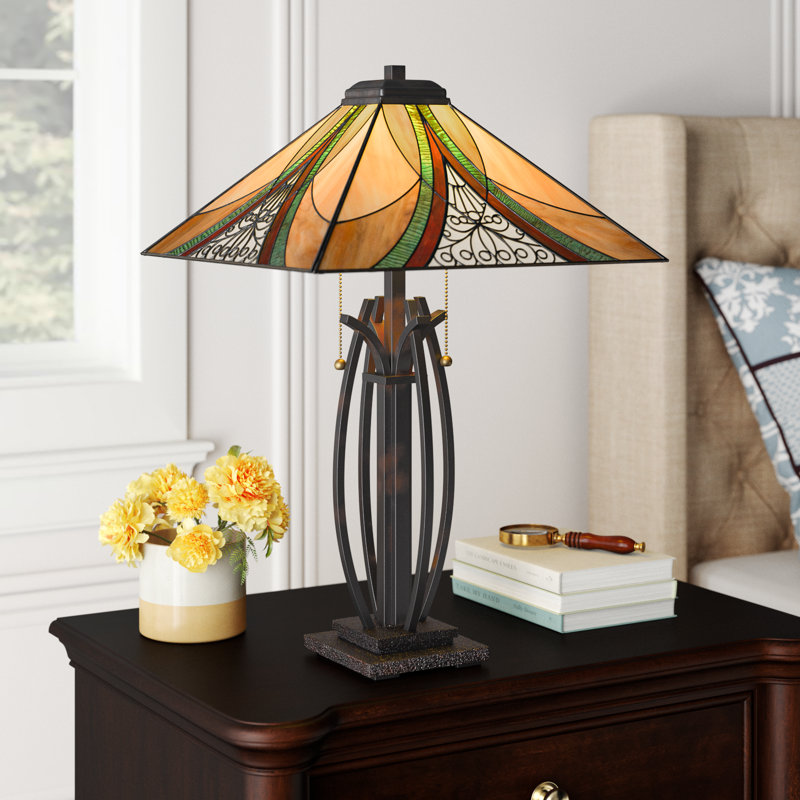 Lampe de table Valiant 24,75 po Alekya Tiffany