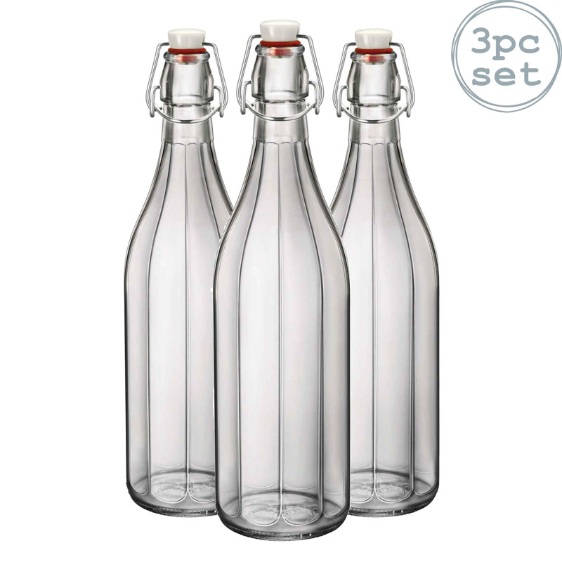 Oxford Glass Swing Bottles - 1 Litre
