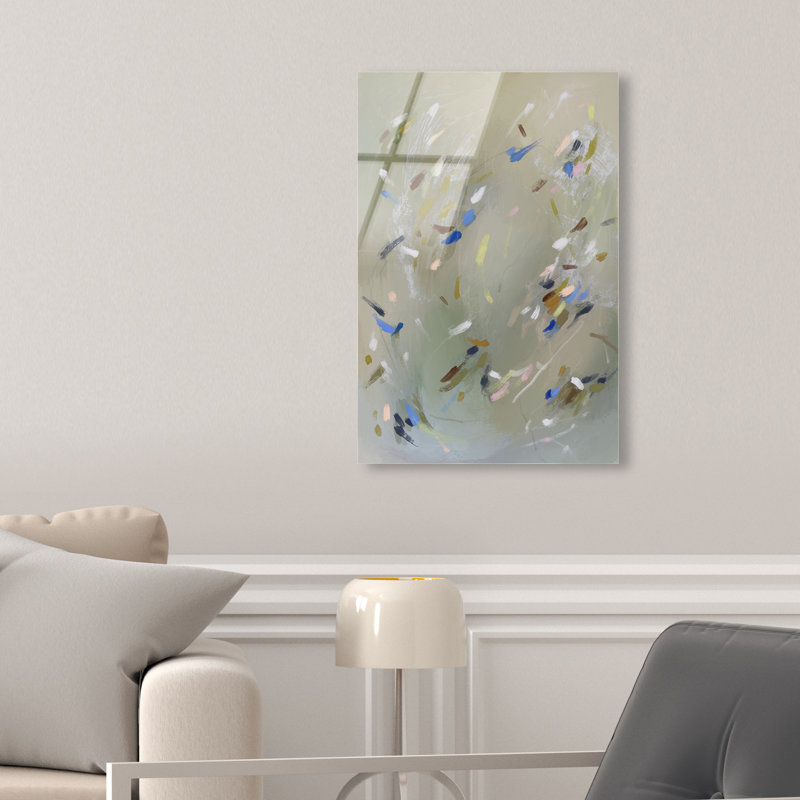 Spontaneous Trace Print by Oliver Gal, 24"H x 16"W, High-Gloss Acrylic Print