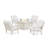 Oxford 5 Piece Multiple Chairs Seating Group with Cushions-127280787-88752640