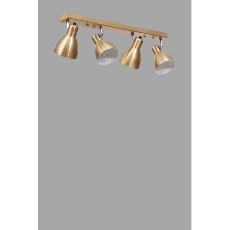Lustre, Doré, 4 étages, Quatre lumières