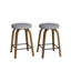 Swivel Upholstered Counter Stool
