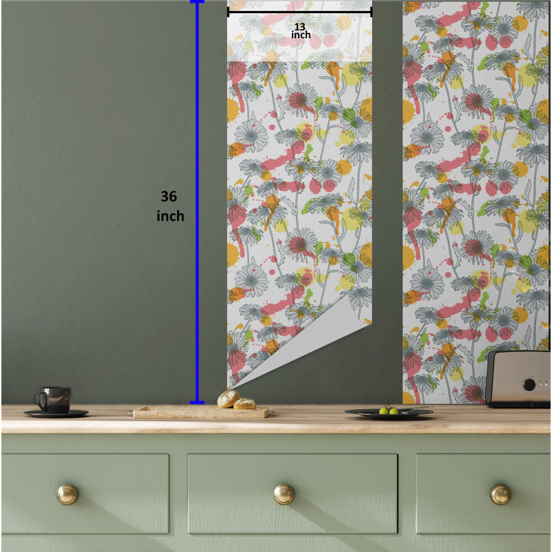 Nomi Roll, 36" L x 13" W, White Multicolor