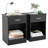 Ignacio 23.6" H Wood Nightstand with Drawer-532740222-479600816