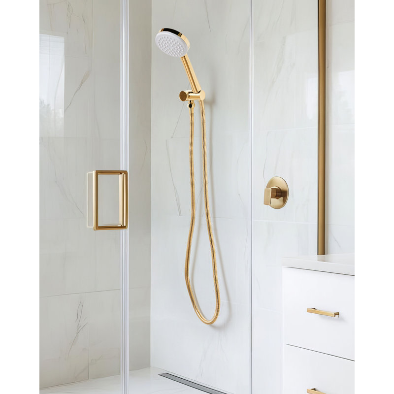 Shower Head and Hose Kit AYPATE, Gold