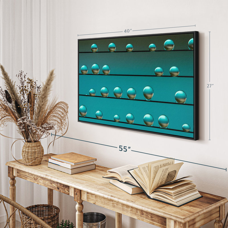 All Lined Up Canvas Print, 27" H x 40" W