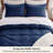Essential Collection 100% Cotton Waffle Weave Duvet Cover Set-110365889-109512983