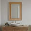 Miroir décoratif en rotin