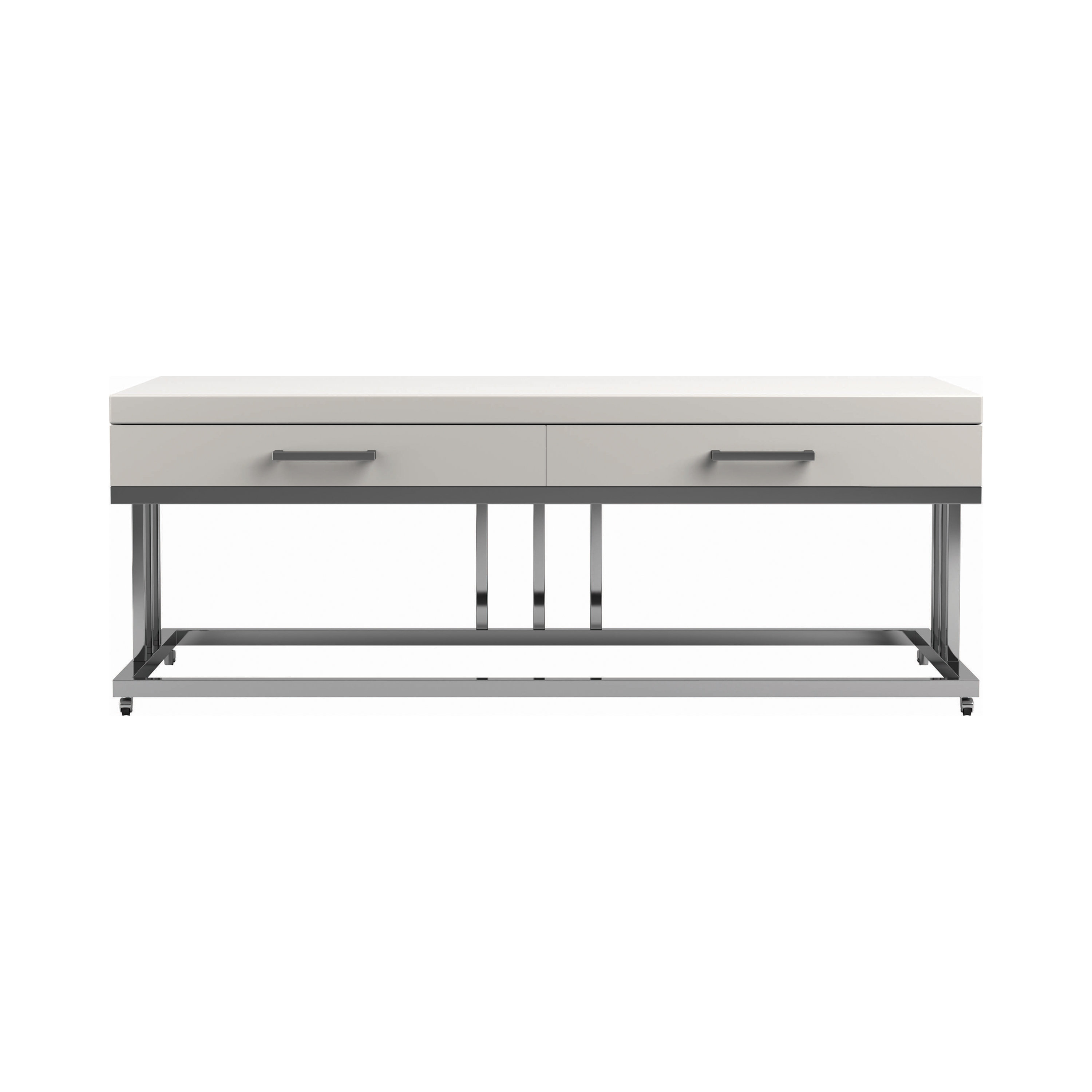 Orren Ellis Mckesson Frame Coffee Table with Storage - Wayfair Canada