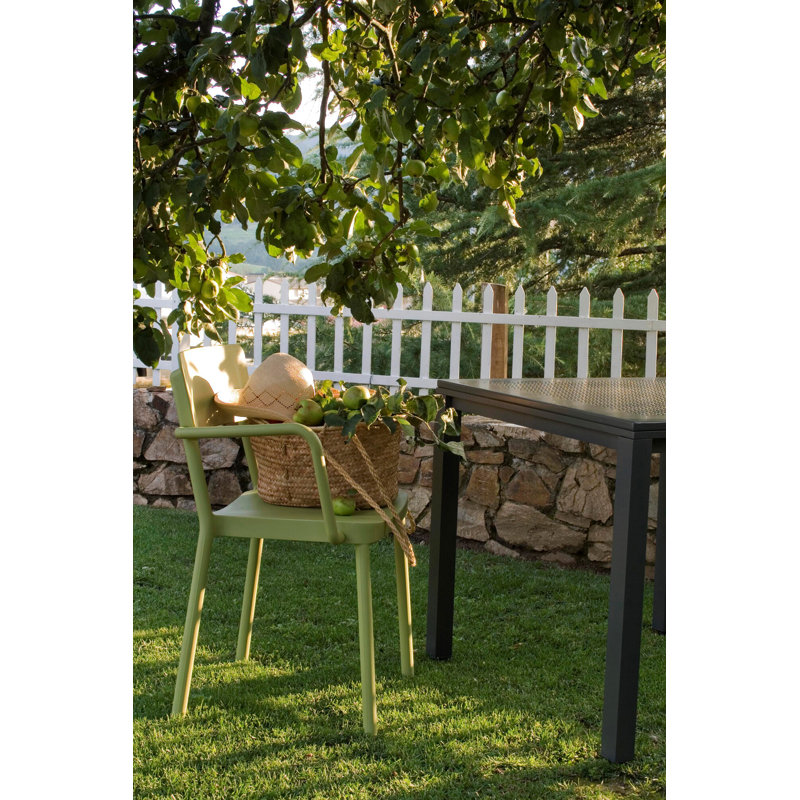 Lisboa Outdoor Dining Armchair, Red