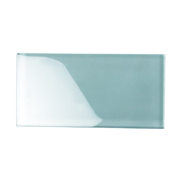 3"X 6" Polished Glass Subway Tile