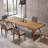Modern simple style solid wood table set-107556957