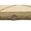 Tapis beige en laine touffeté à la main à motif géométrique