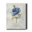 «Blue Linen Poppy», impression sur toile tendue-2060341