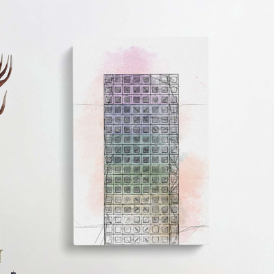 Sketching The Architecture Vol.42 - Wrapped Canvas