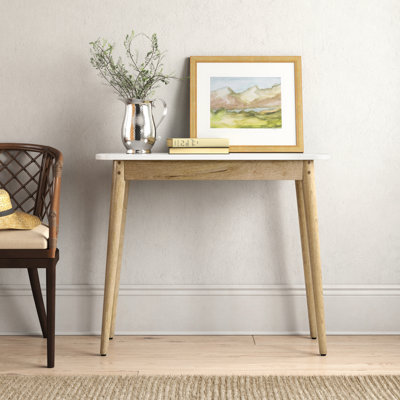 Console en marbre véritable 35,4 po Margate