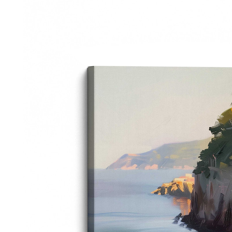 Amalfi Coastal Retreat, Ne s’applique pas, H 18 po x l 12 po, Toile tendue
